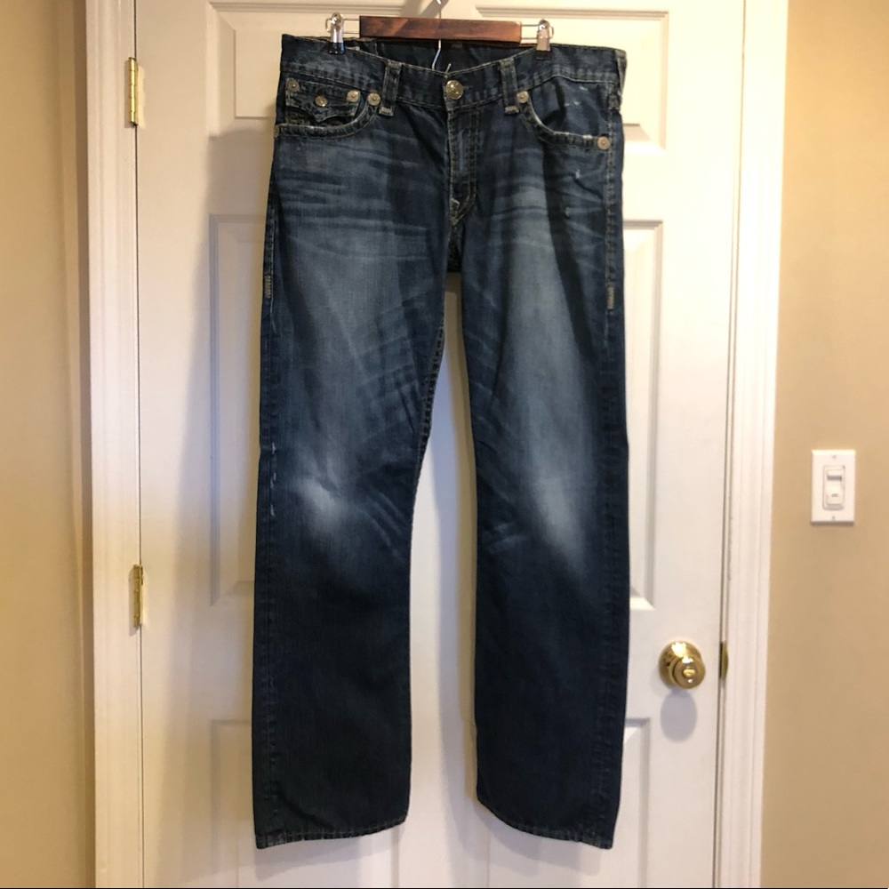 True Religion RICKY SUPER T dark wash jeans